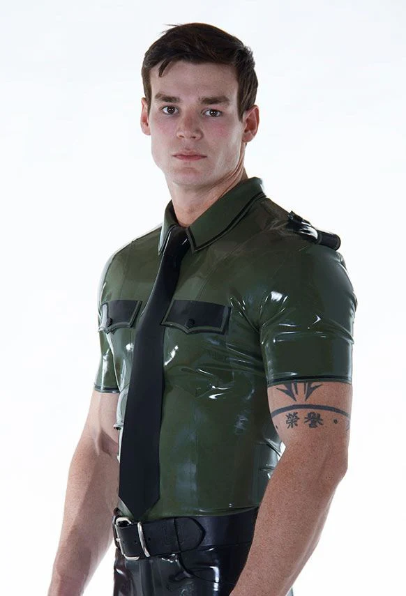 Rubber Uniform Shirt // Made to Order - Image 5