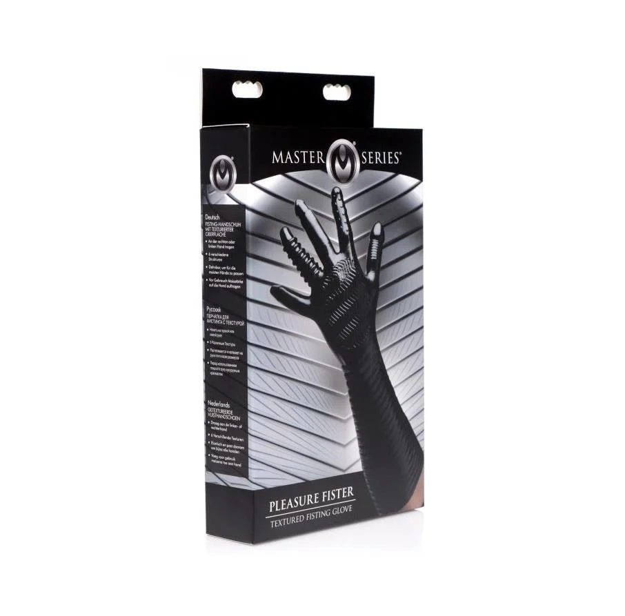 Pleasure Fister Textured Glove, Arm Length - Image 2