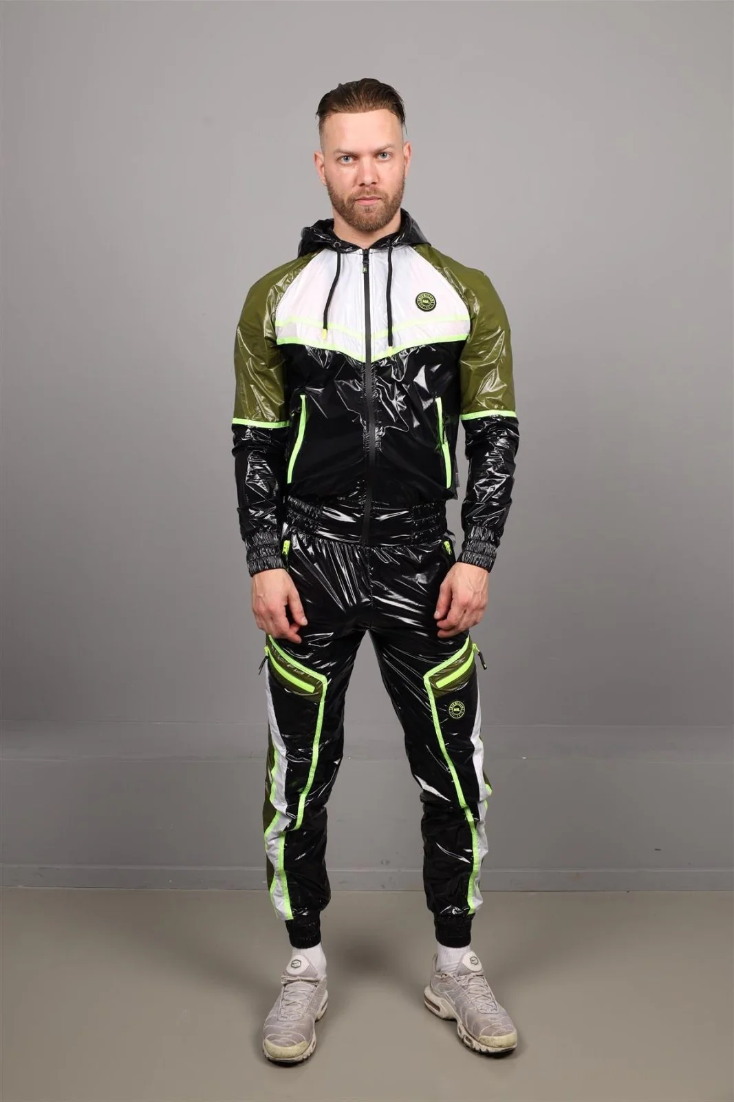 Funis Track Pants, Green - Image 7