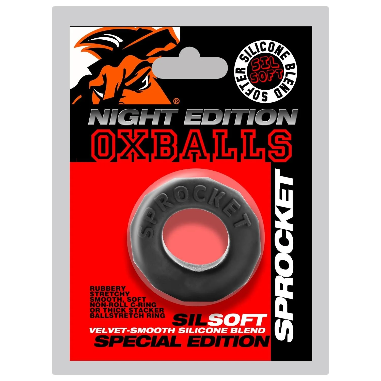 OXBALLS Sprocket, Night Black - Image 3