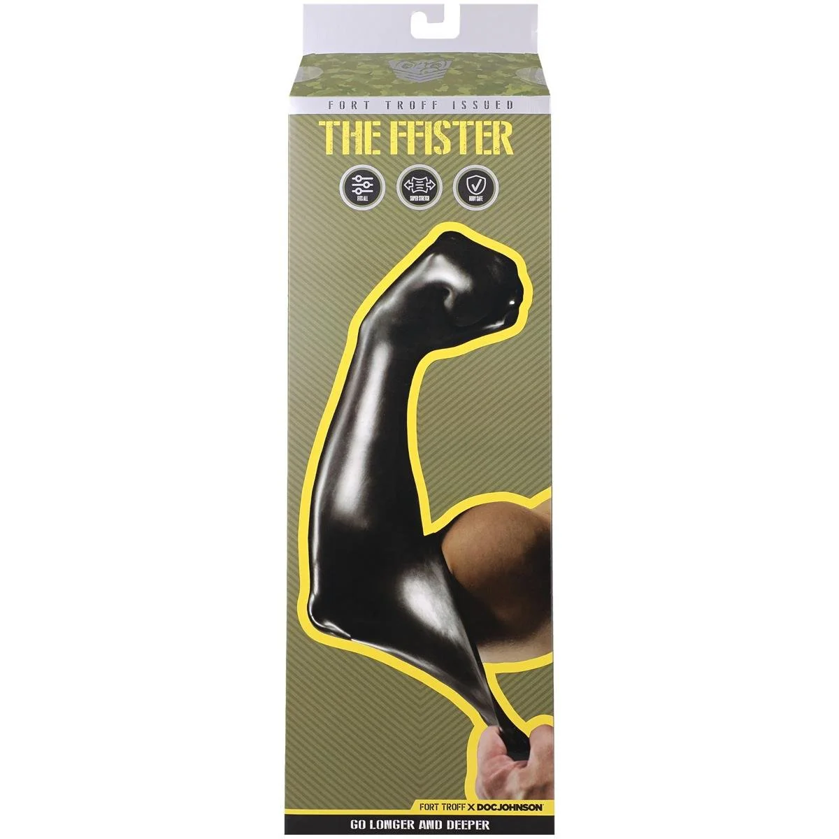 Fort Troff, Ffister Sleeve, Black - Image 3