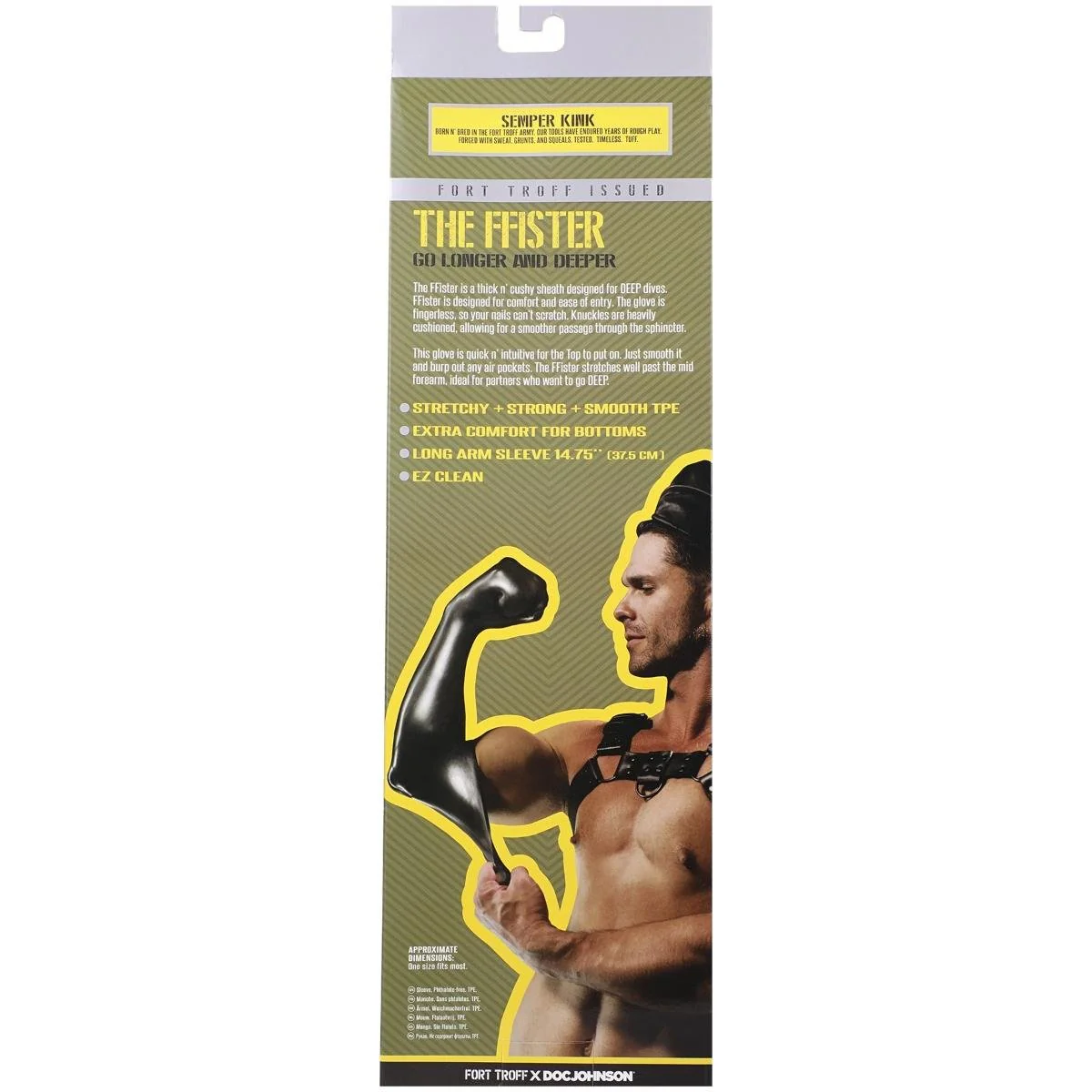 Fort Troff, Ffister Sleeve, Black - Image 4