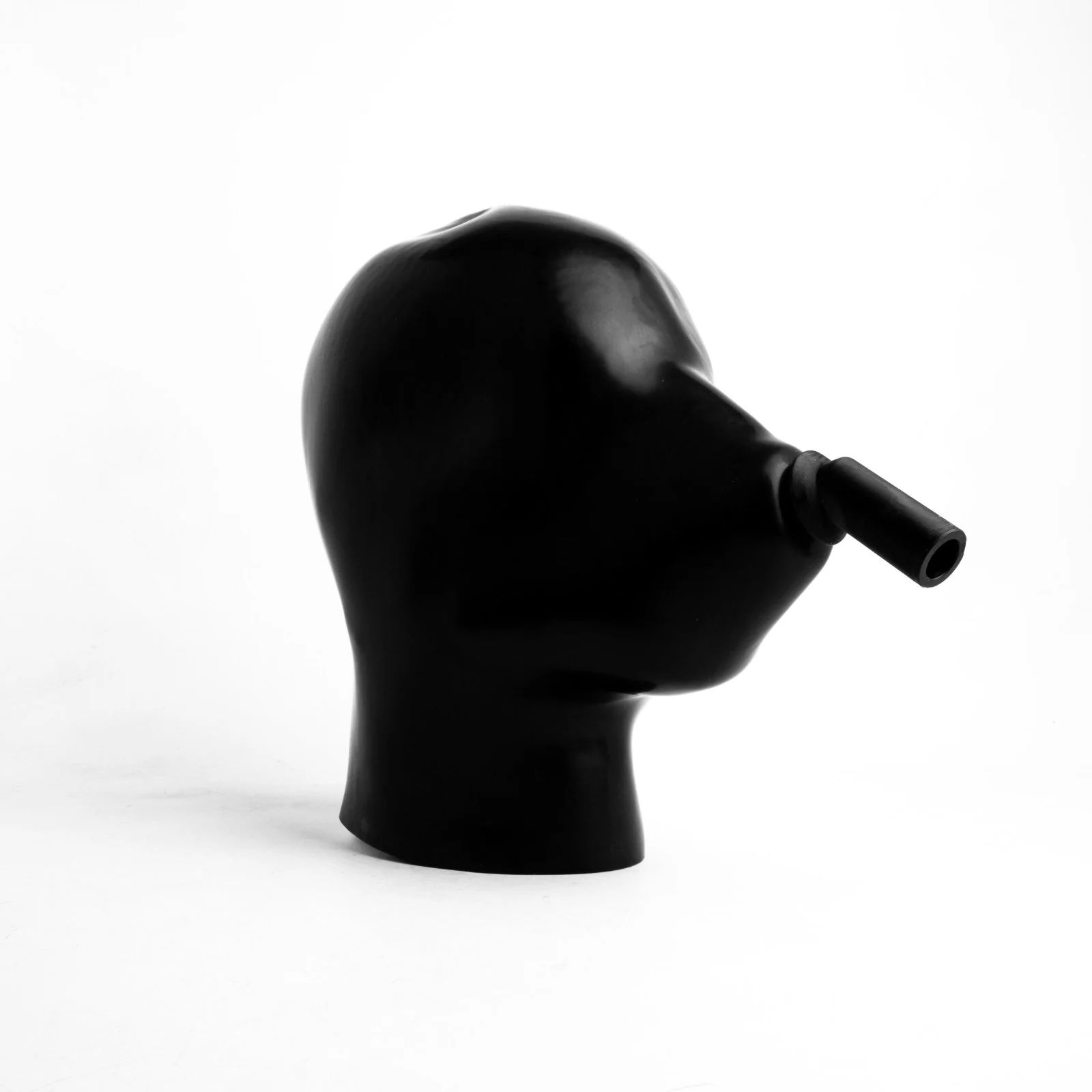 Studio Gum Heavy Rubber Anaesthesia Mask, Black, No Eyes, Size 41 - Image 2