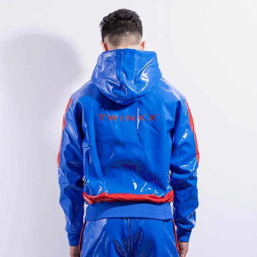 Twink X Datemate Jacket, Blue/Red - Image 4