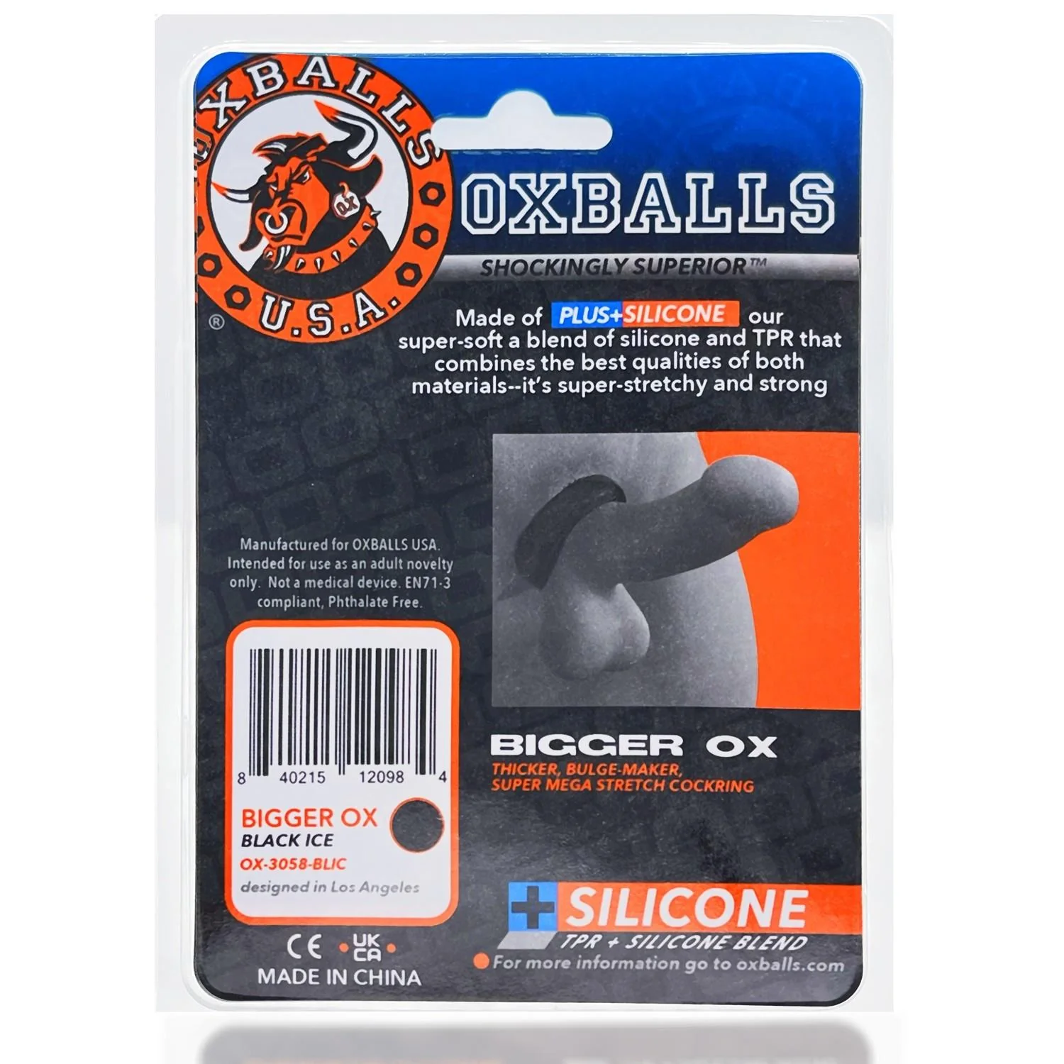 OXBALLS Bigger Ox, Black Ice - Image 7