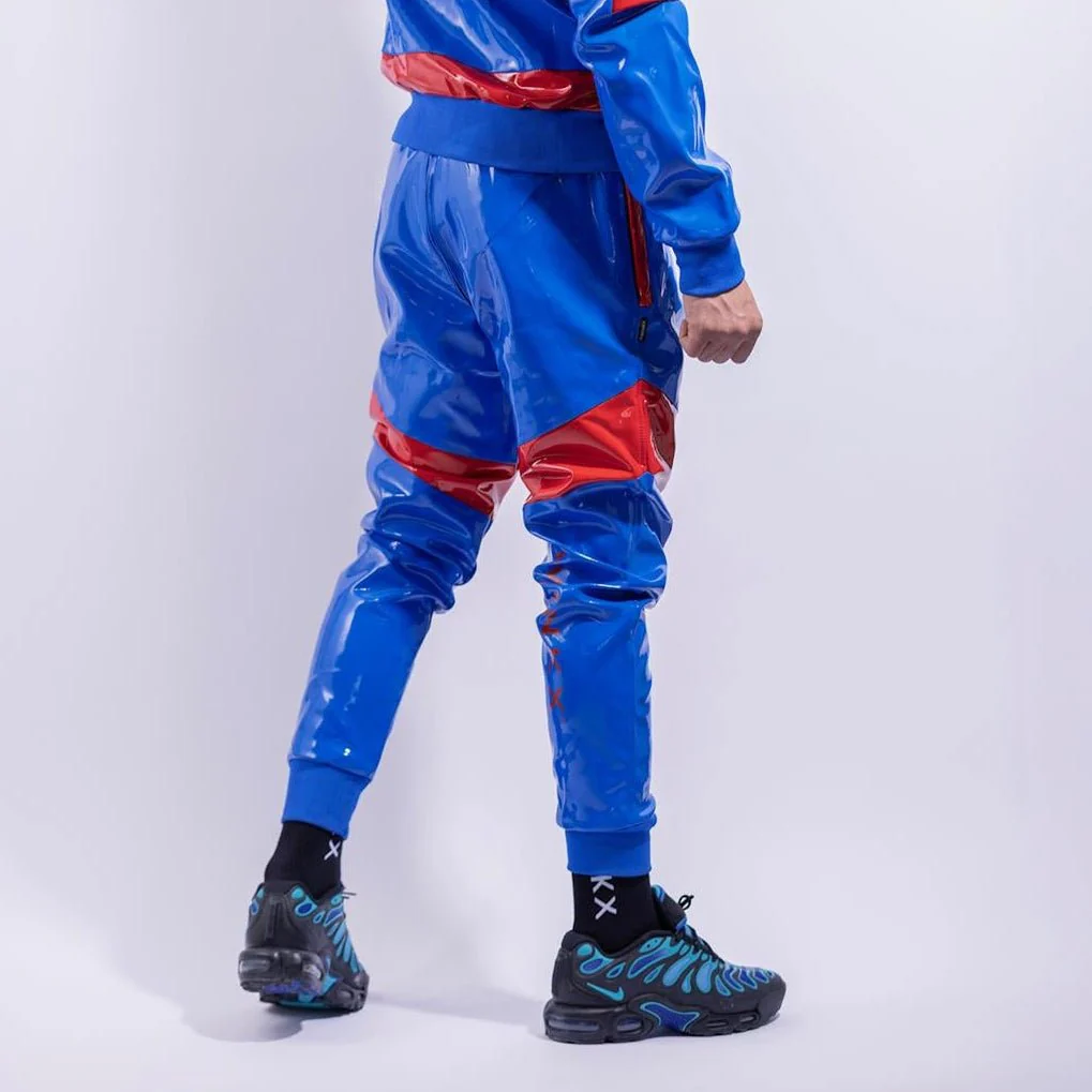 Twink X Datemate Pants, Blue/Red - Image 4