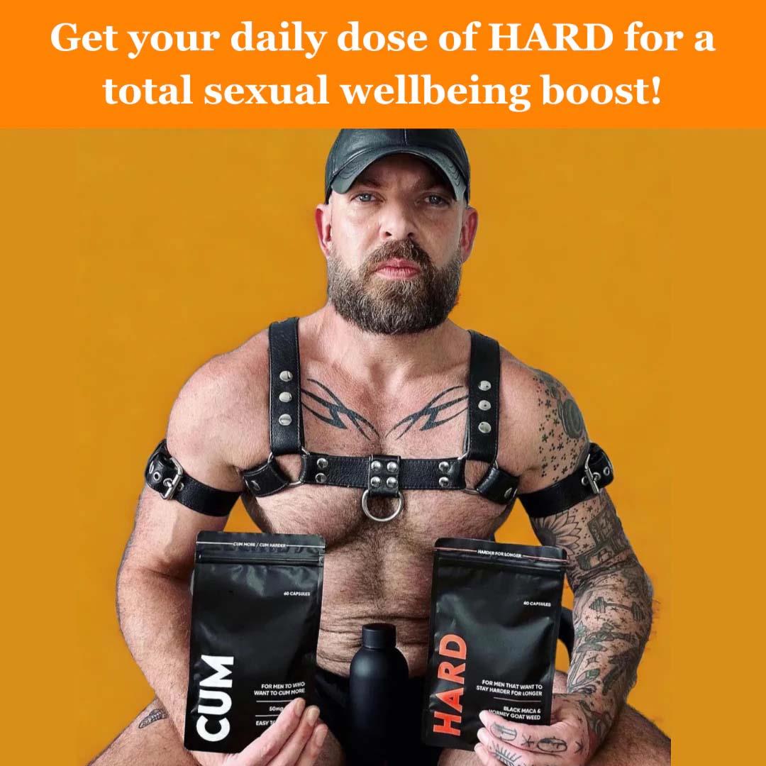 FRIEND OF DOROTHY HARD, Natural Libido Booster, 120 capsules - Image 3