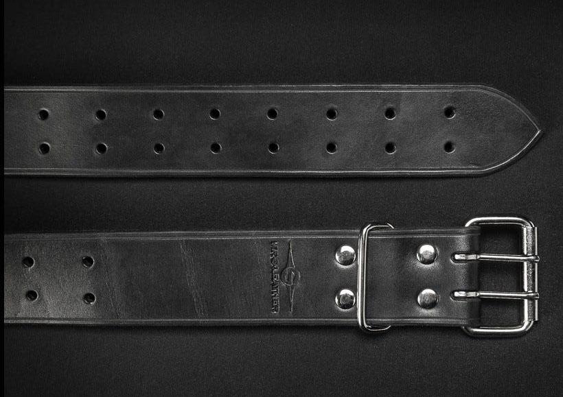 Leather Bondage Belts, Set of 5 - Image 2