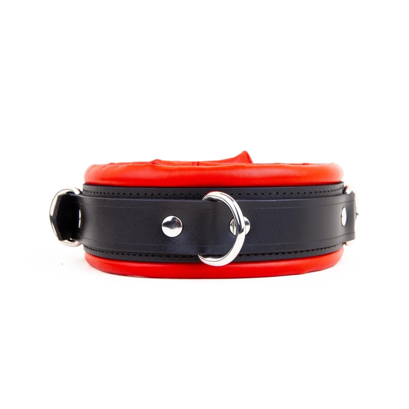 Padded Leather Collar 5cm - Image 4