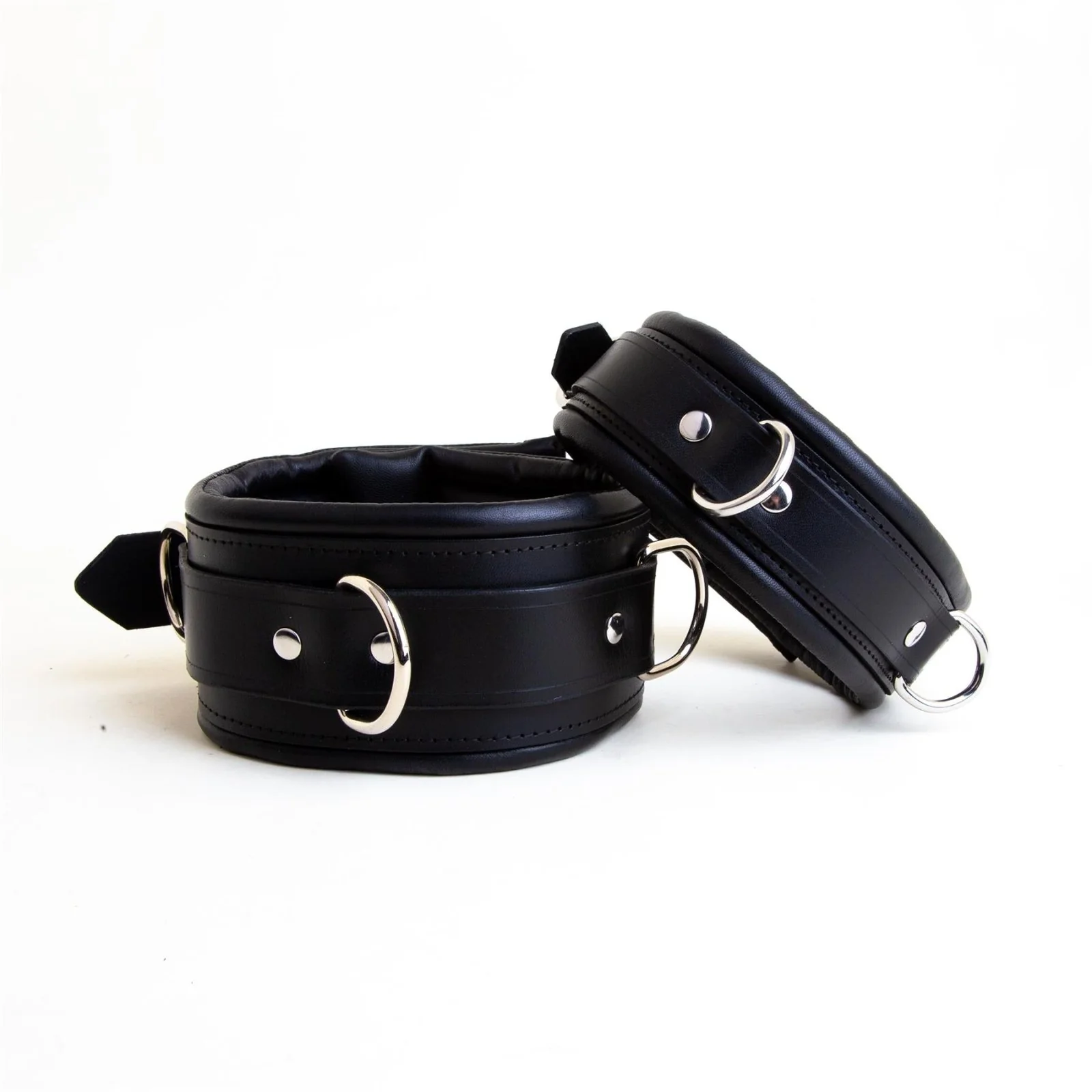 Padded Leather Collar 5cm - Image 6