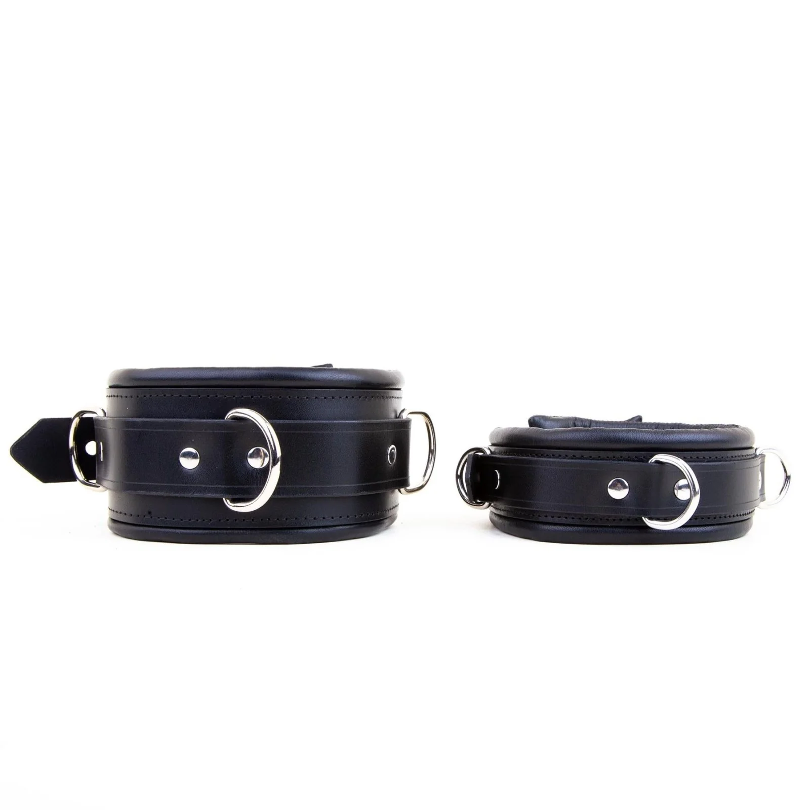 Padded Leather Collar 5cm - Image 7