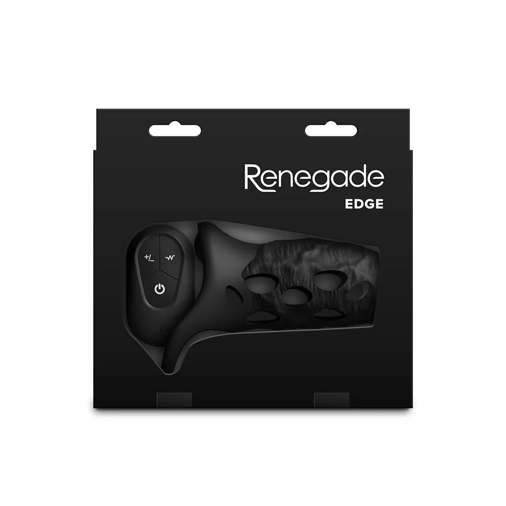 Renegade Edge Vibrating Penis Sleeve with Remote - Image 3