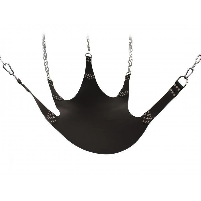 MR. SLING Leather Sling, 5 points, Black