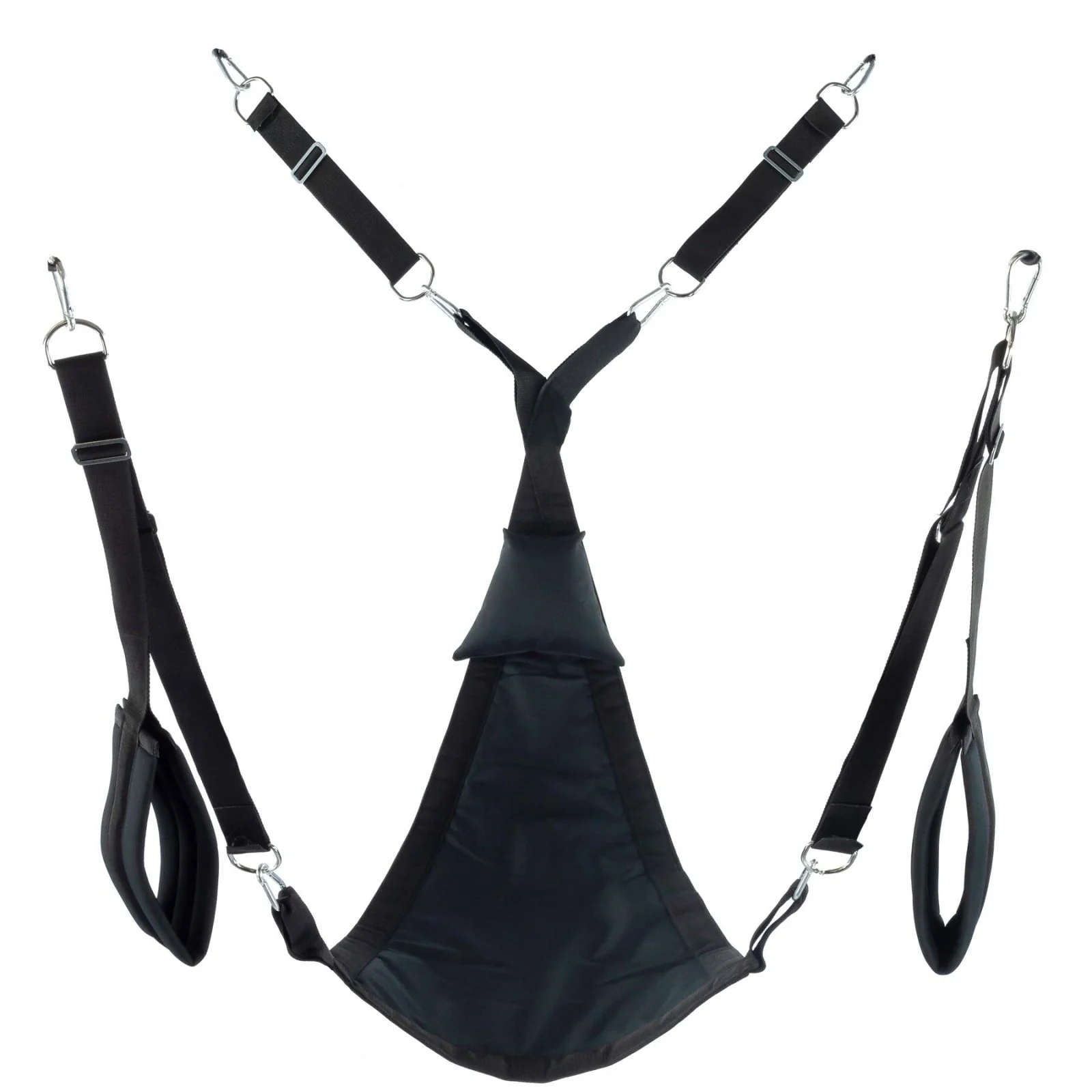 MR. SLING Canvas Sling Triangle, Full Set, Black