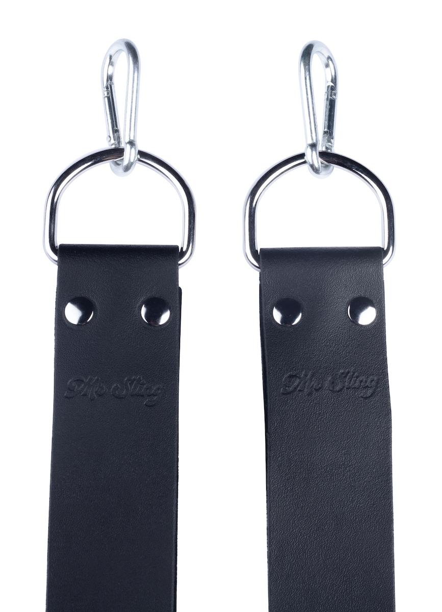 MR. SLING Leather Sling Loops, Black - Image 2