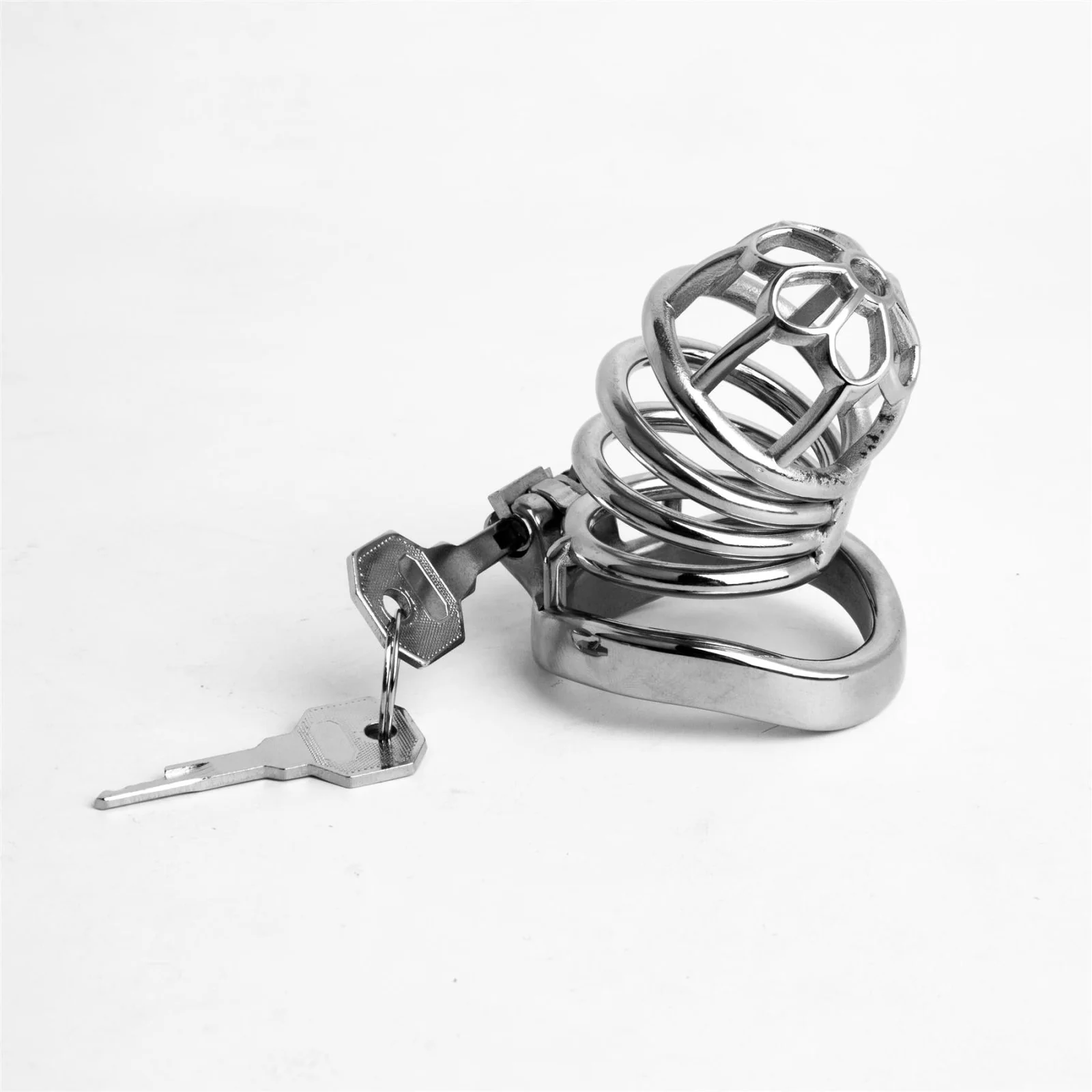 The Spring, 3 Cage Steel Chastity Training Set