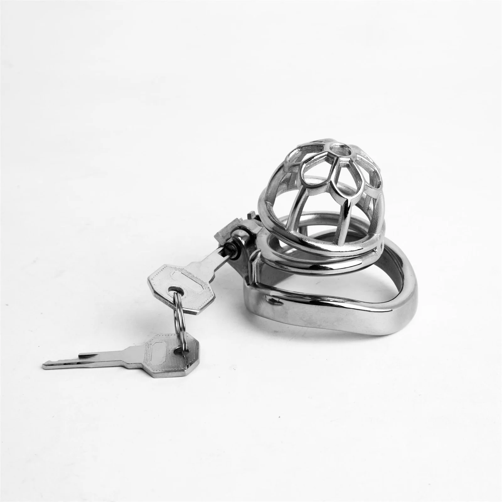 The Spring, 3 Cage Steel Chastity Training Set - Image 4