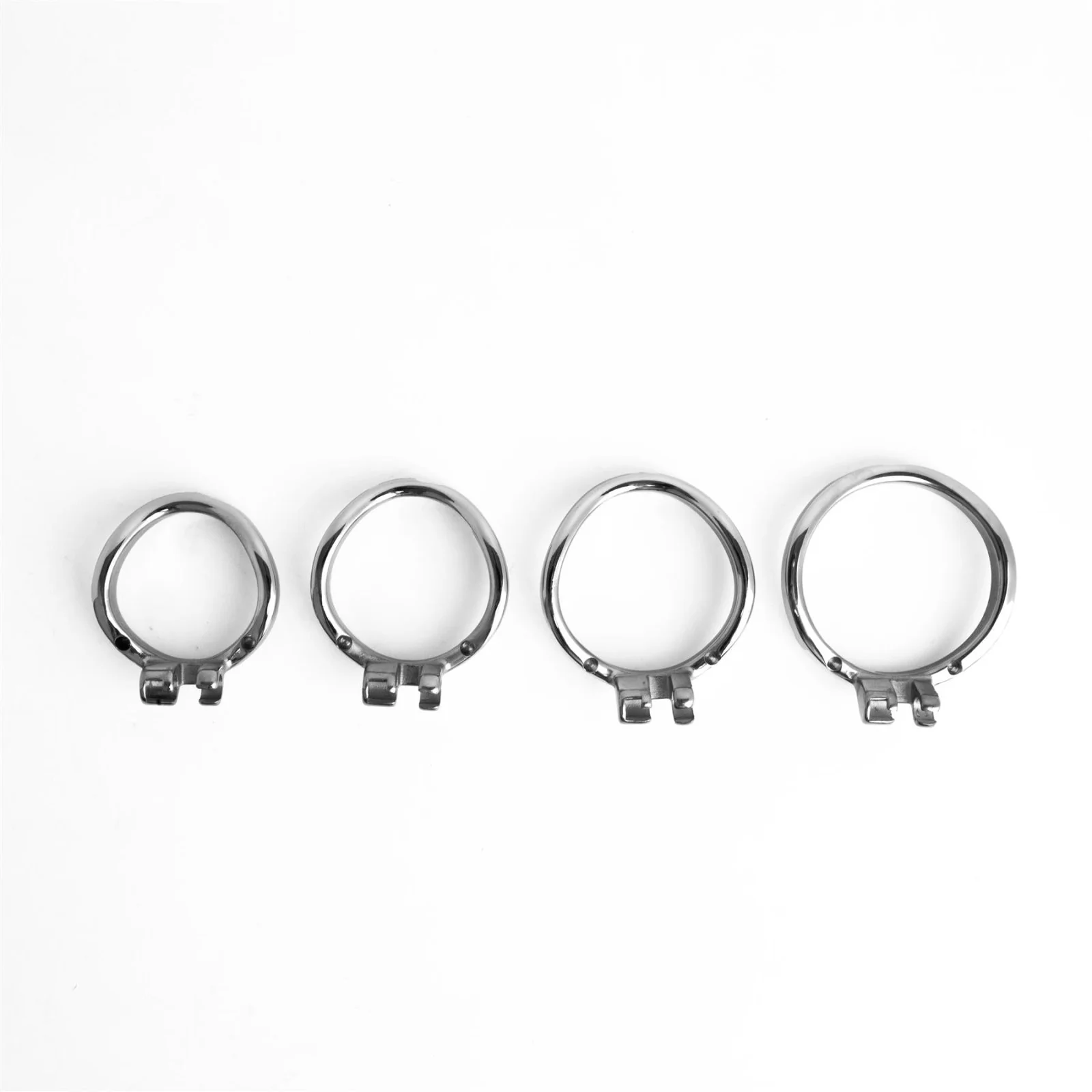 The Nub Locker, Steel Chastity Device with Flat End & Urethral Insert - Image 5