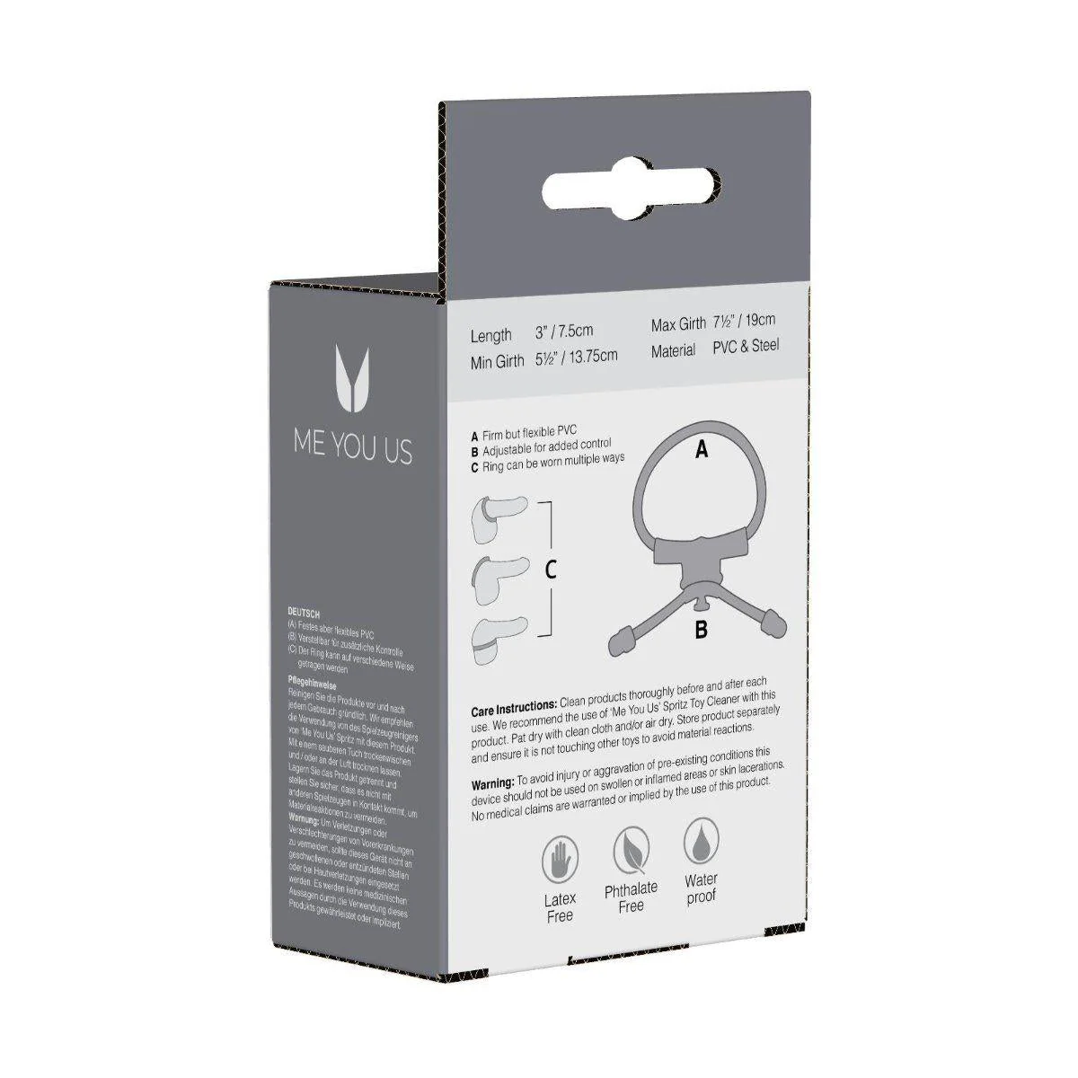 Rubber Adjustable Cock Strap - Image 3