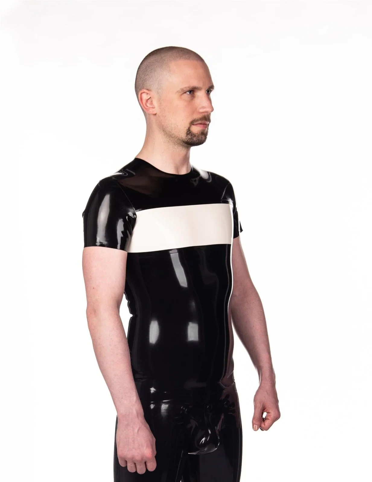 Stria - Rubber T-Shirt // Made to Order - Image 4