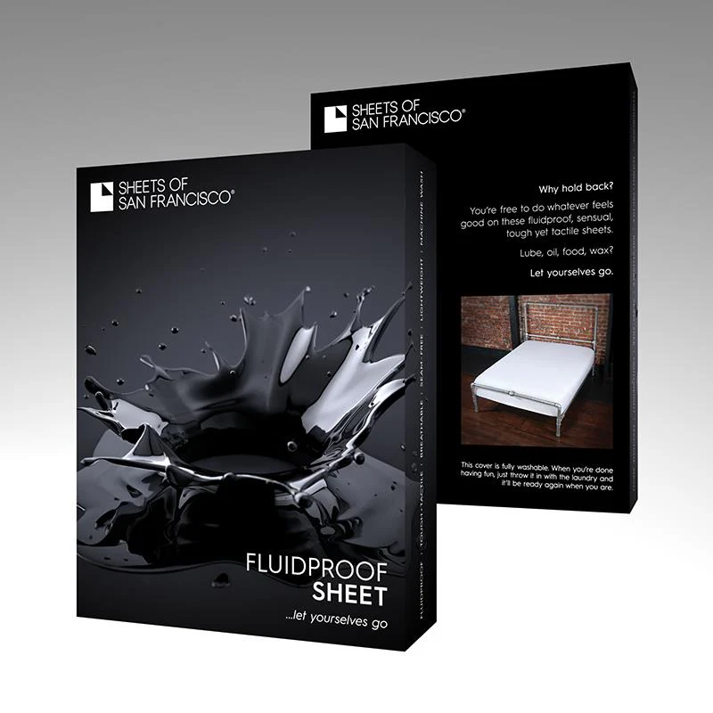 Fluidproof Fitted Sheet, White, Single - Image 3