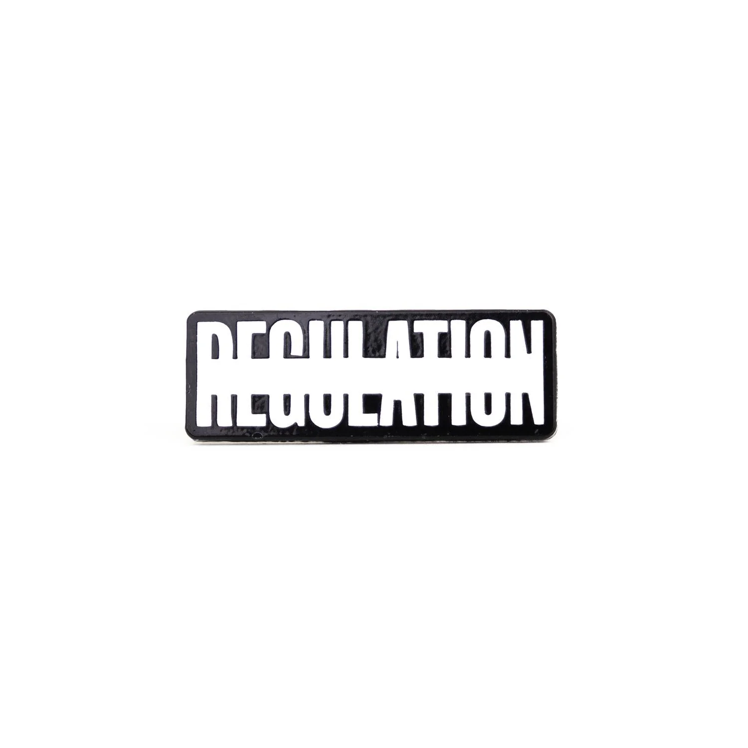 REGULATION Collectors Logo Pin