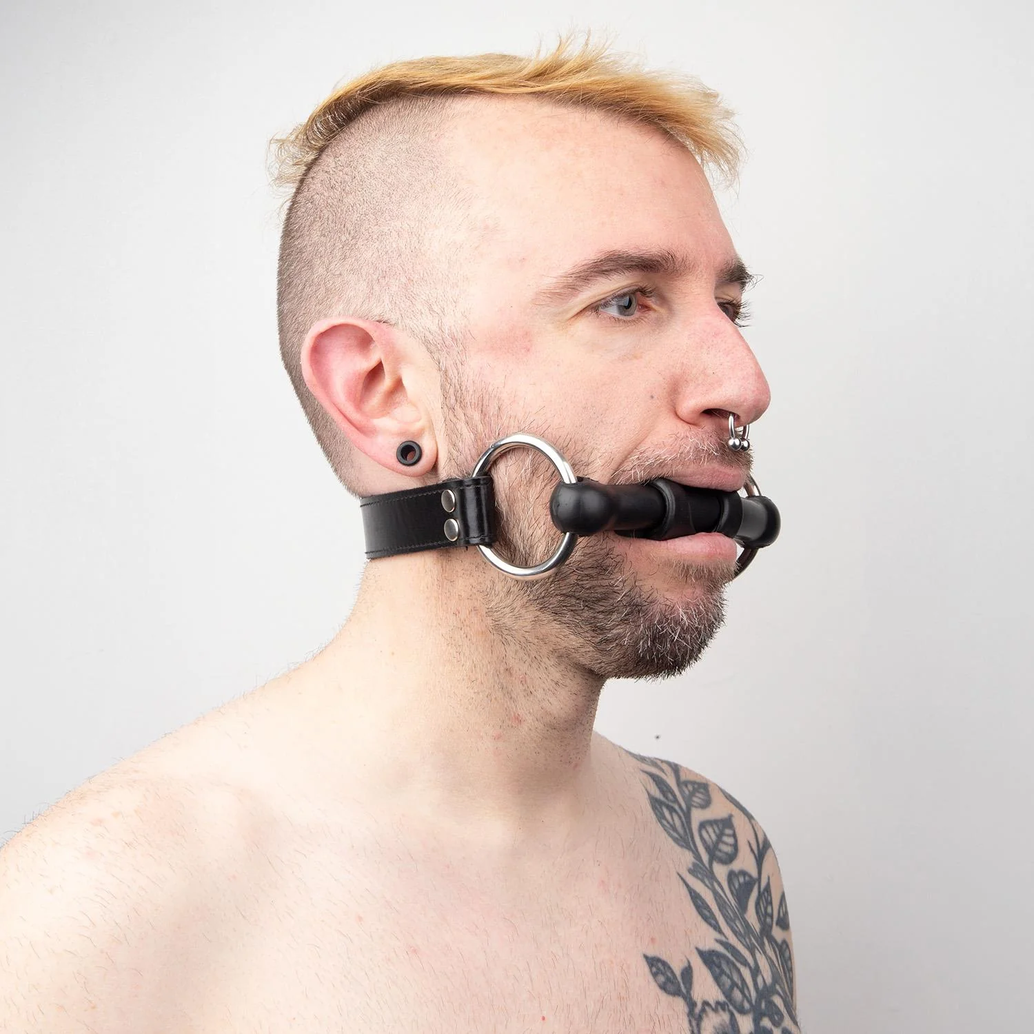 Tongue Port Bit Gag - Image 2