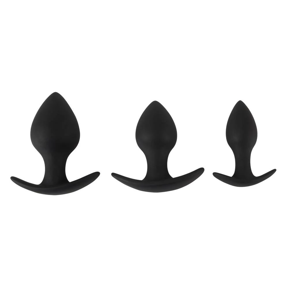 3-piece Beginner Anal Trainer Butt Plug Set - Image 2