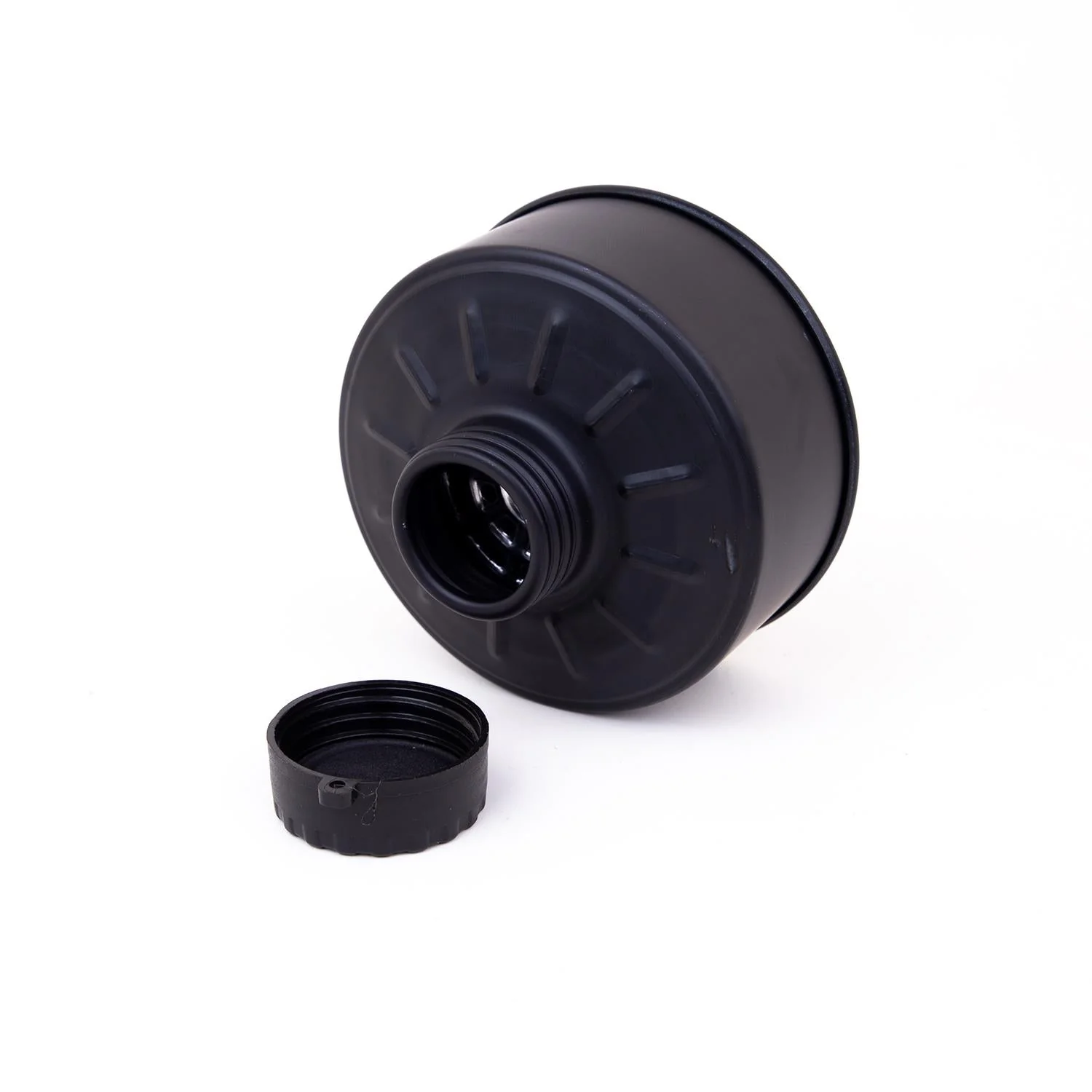 Gas Mask Filter - 40mm Nato, Black Metal - Image 2