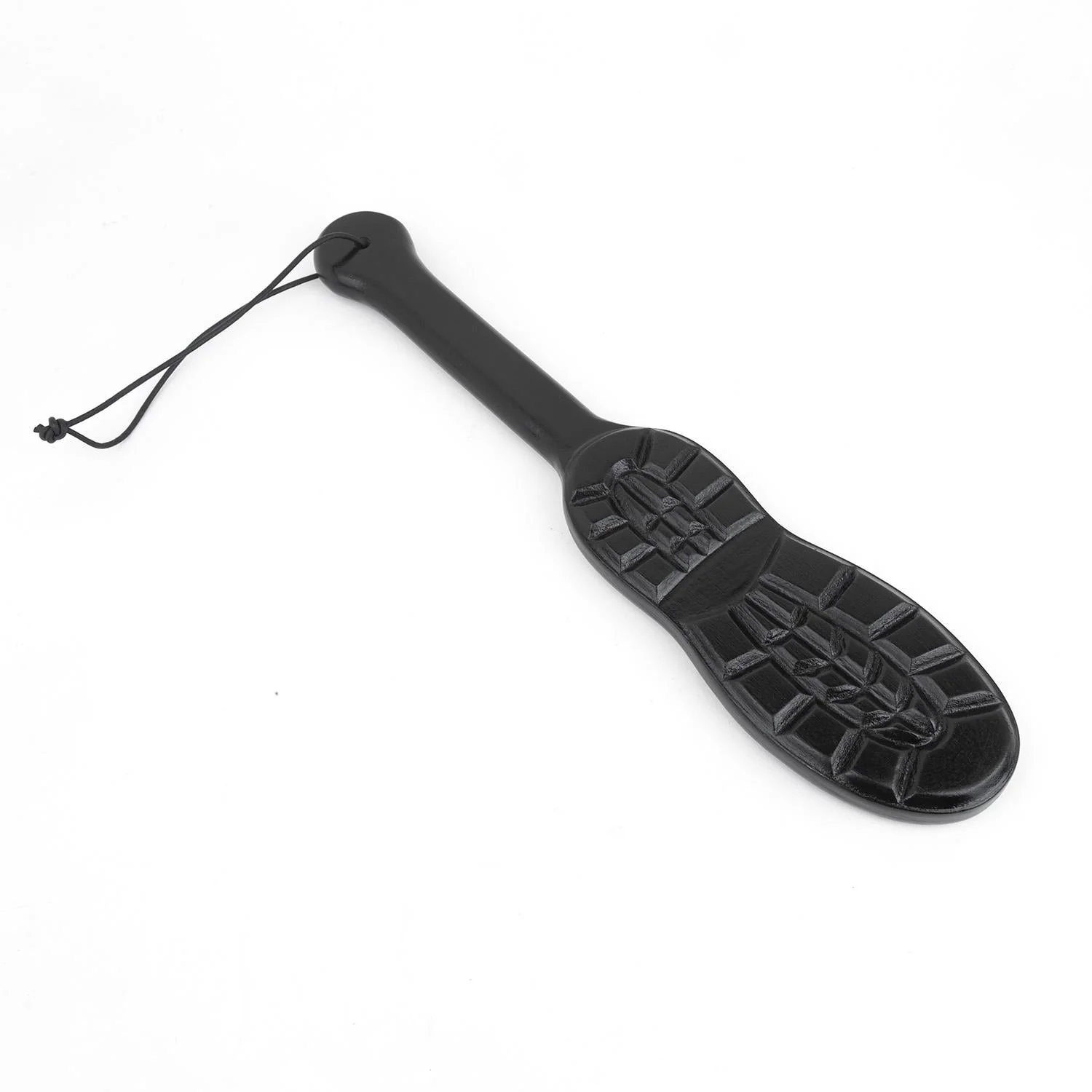Boot Imprint Heavy Wooden Paddle