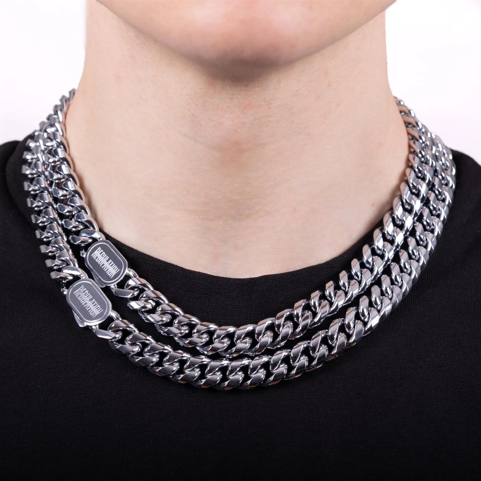 REGULATION 12mm Chain Necklace - 45cm - Image 4