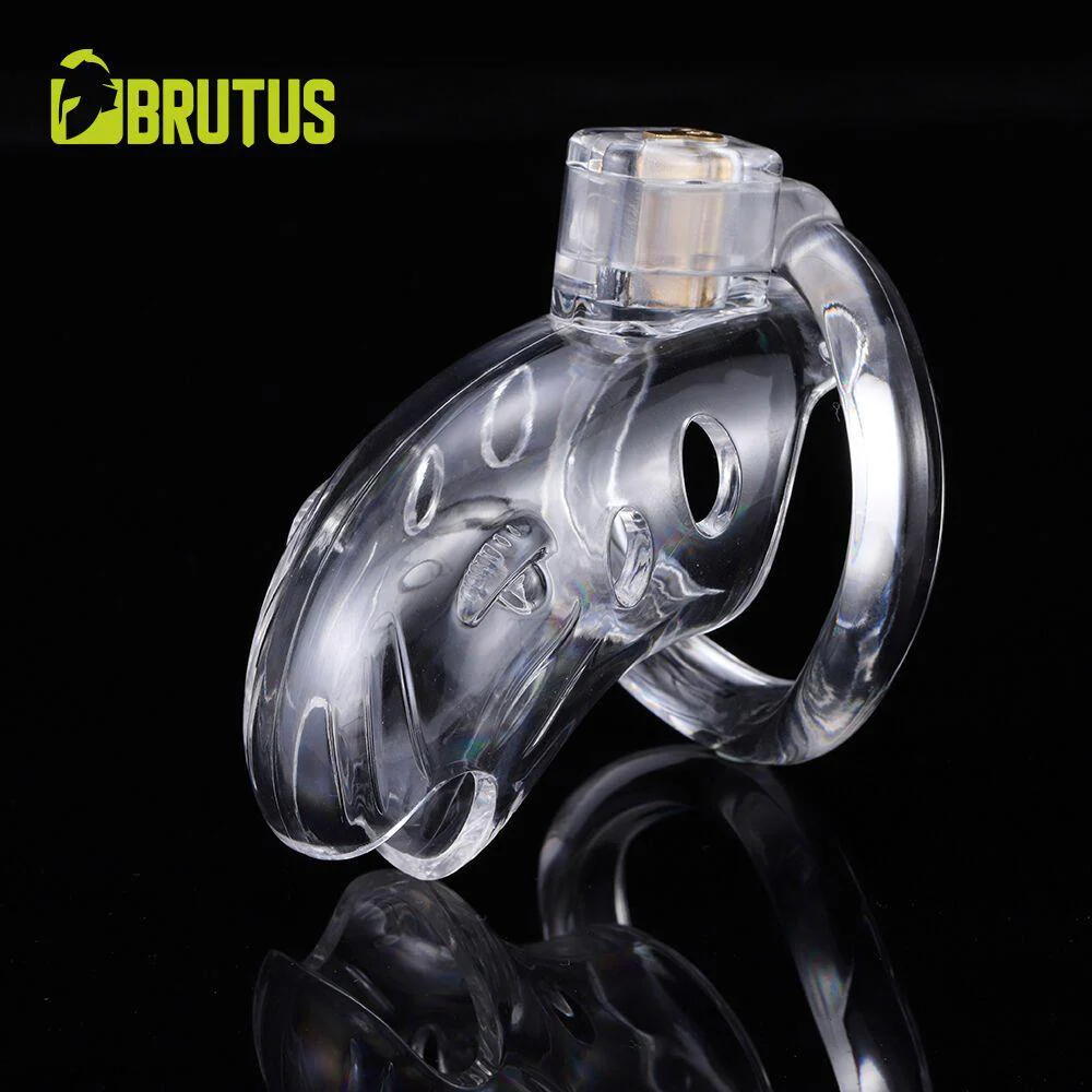 Shark, Chastity Cage with Built in Lock - Image 2