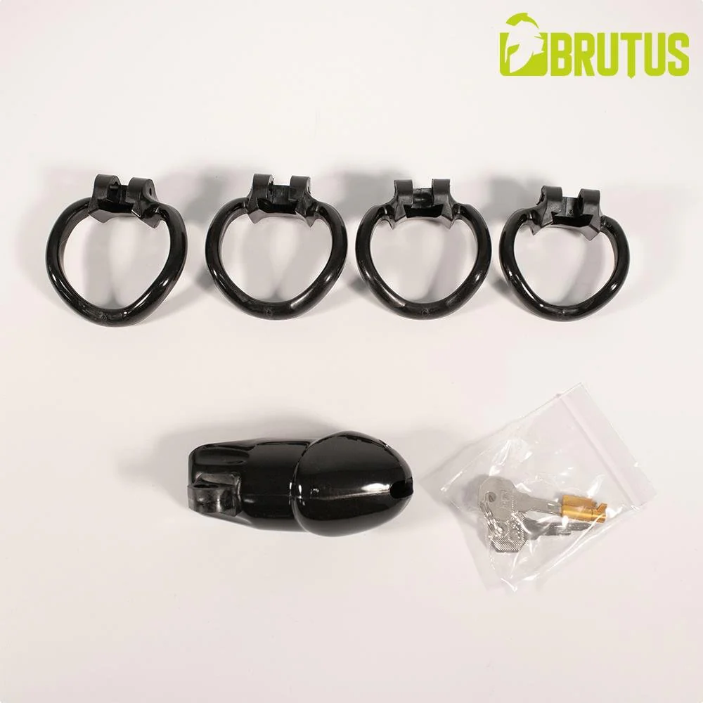 Brutus Ergo Chastity Cage, Black - Image 4