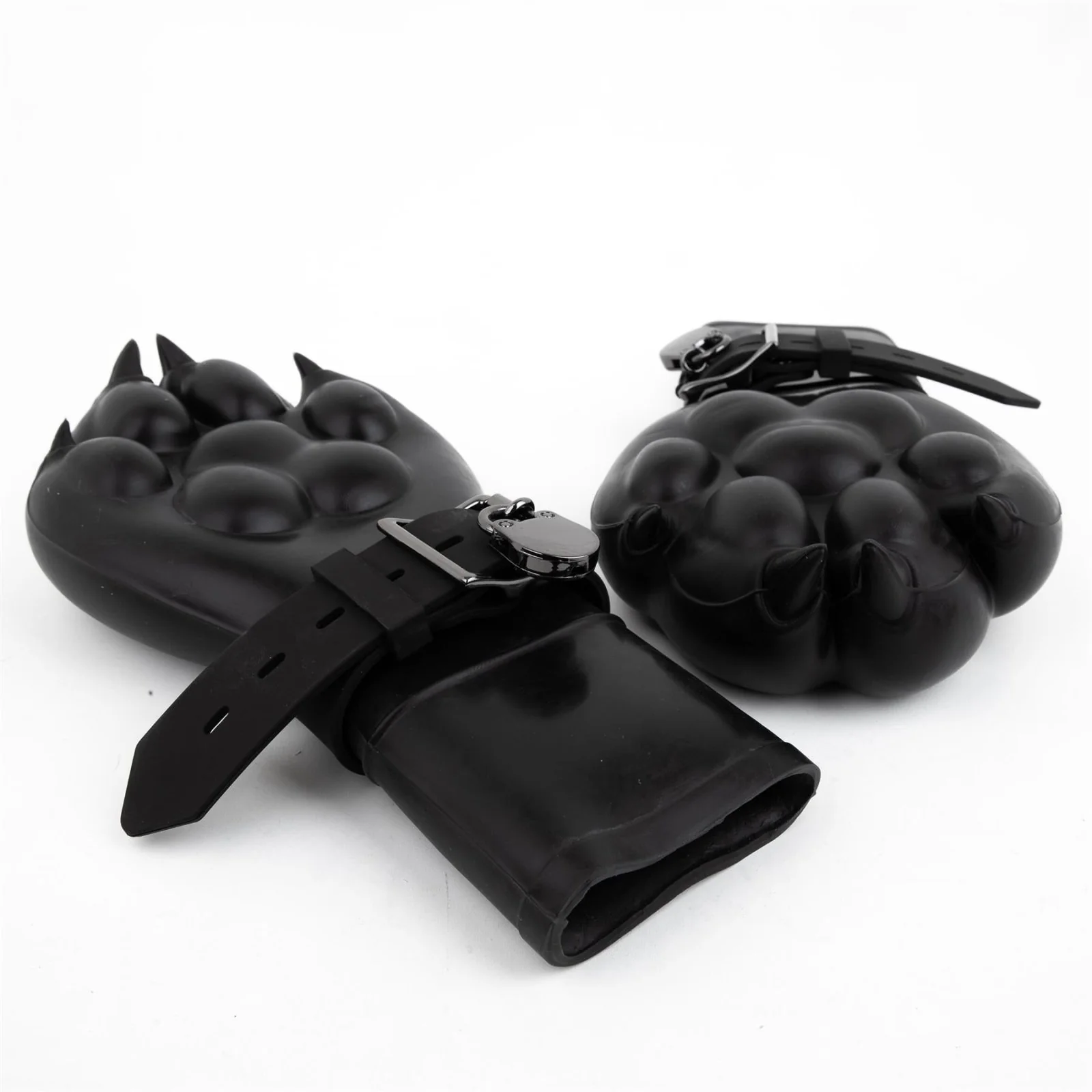 FURRJOI Silicone Fist Gloves, Black
