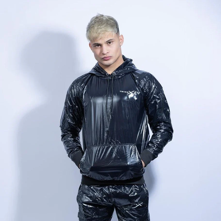 Twink X Adonis X Hoodie, Black - Image 2