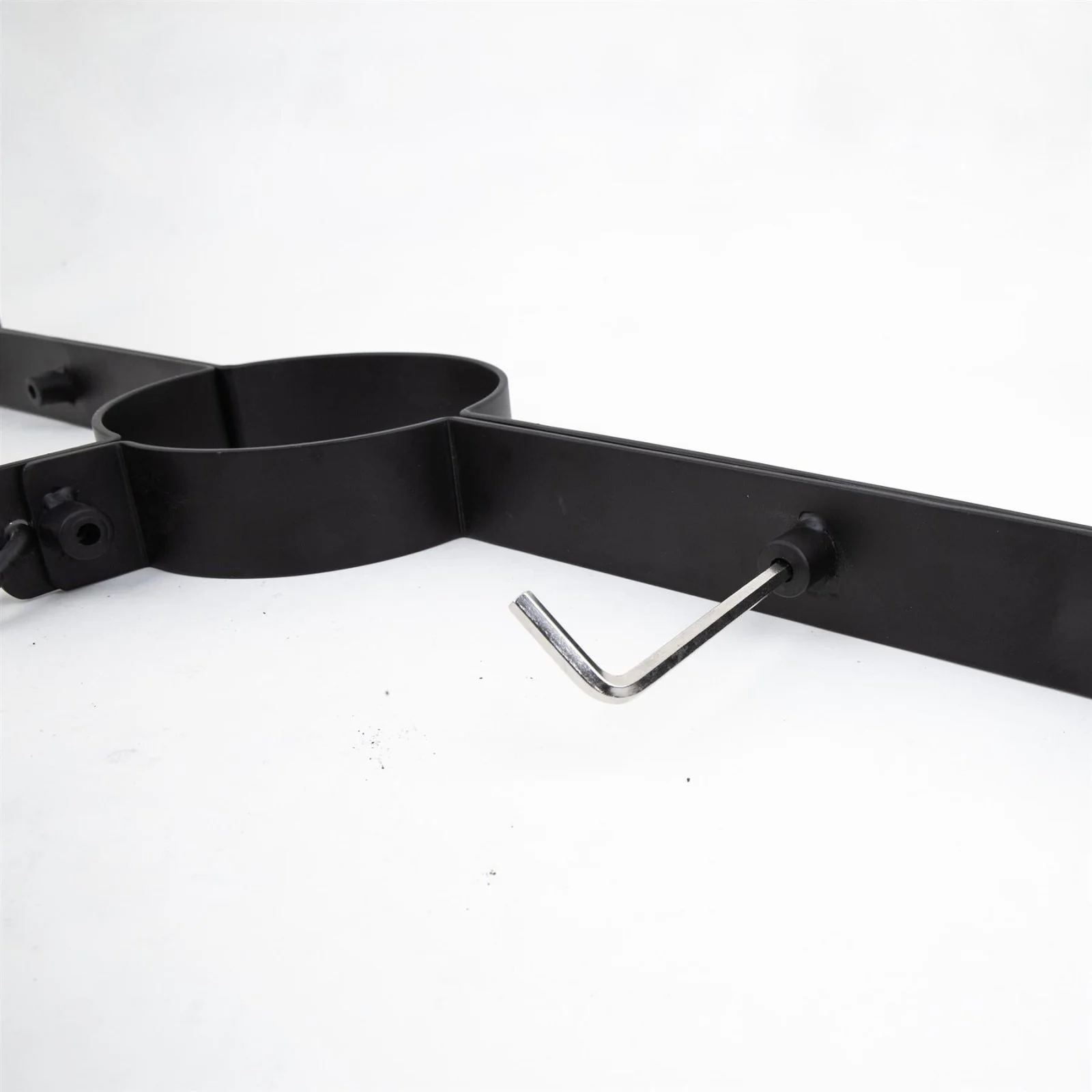 Steel wrist to neck restraint, Black - Image 5