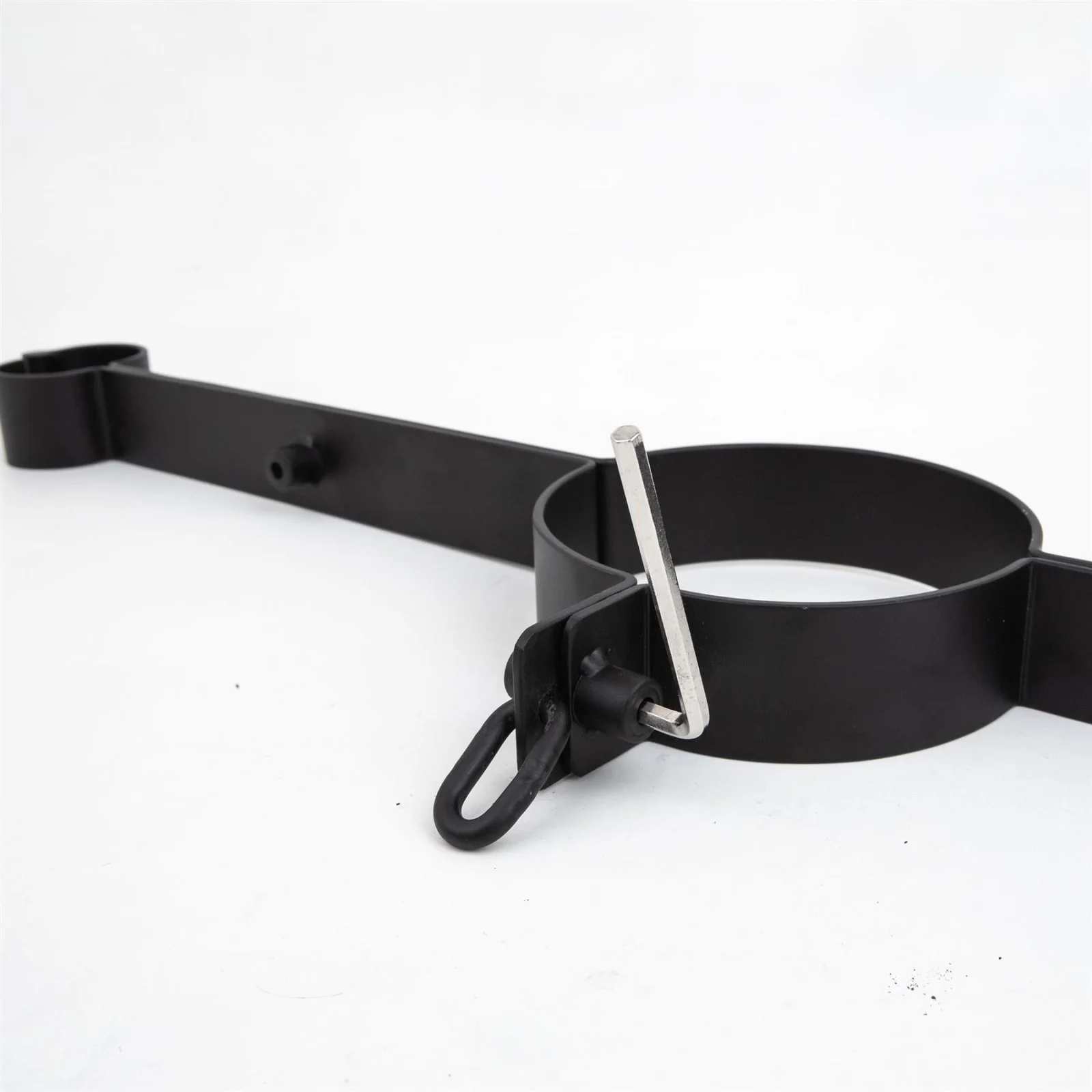 Steel wrist to neck restraint, Black - Image 7
