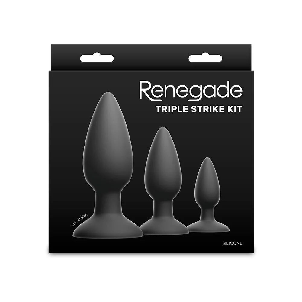 Renegade Triple Strike Butt Plug Kit - Image 4