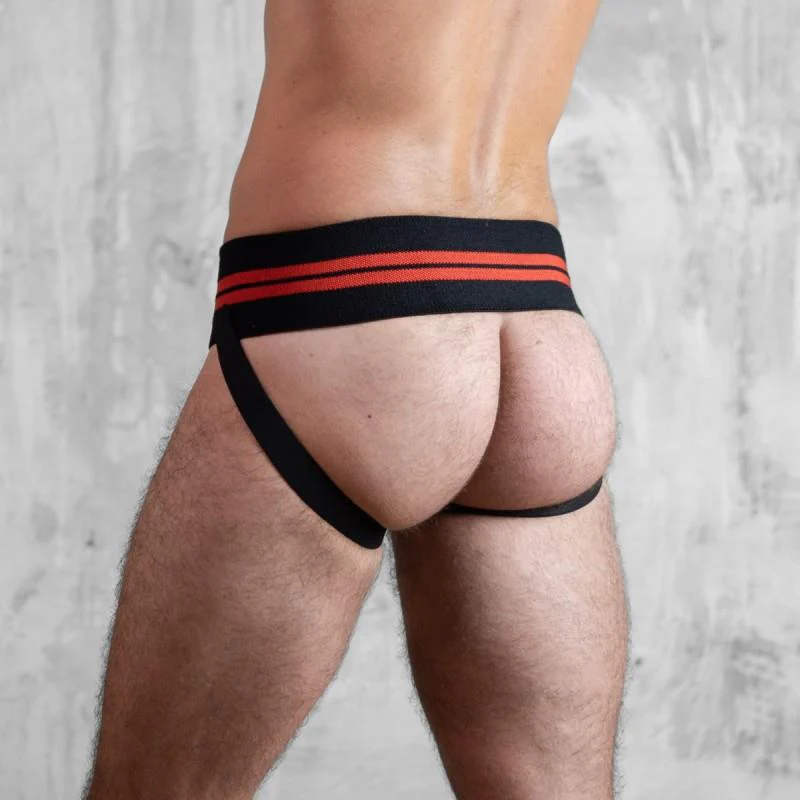 BOXER Mega Jock, Black/Red - Image 2