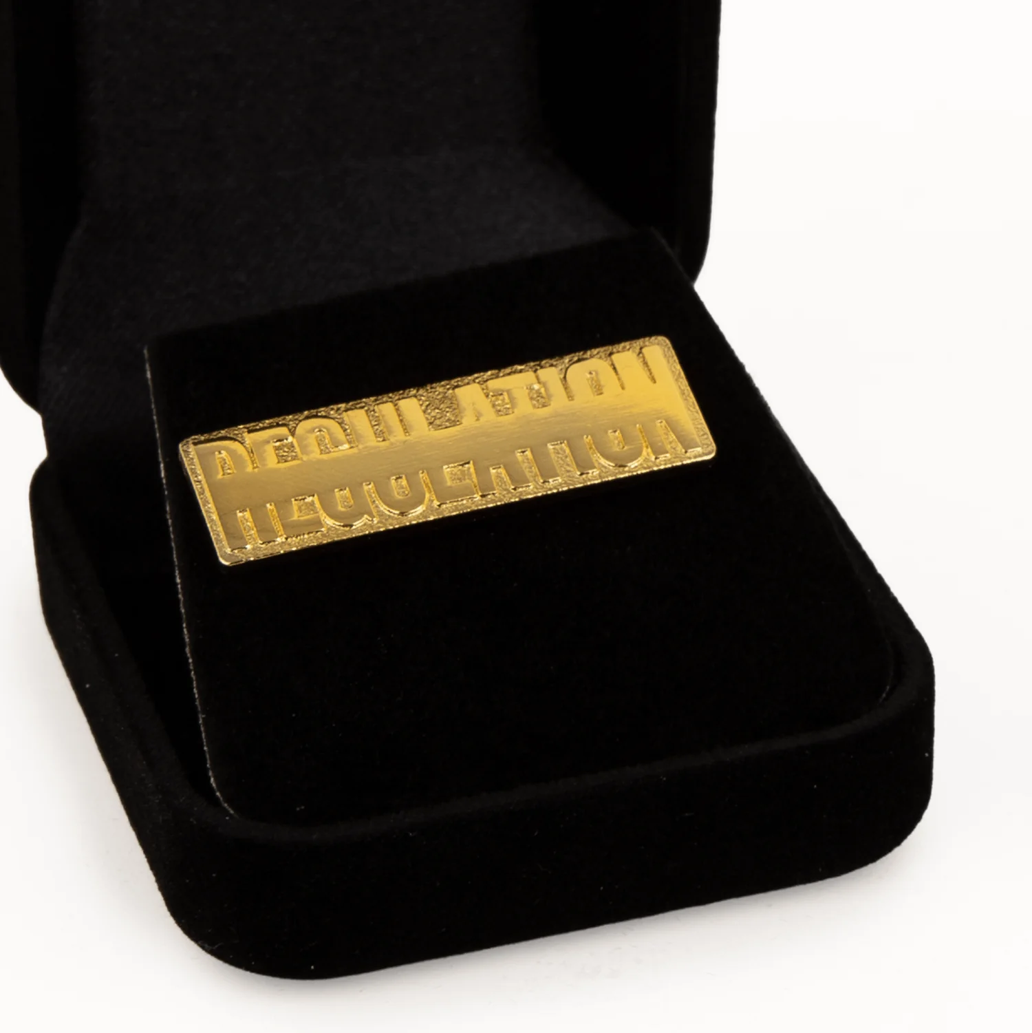 REGULATION Gold Member Logo Pin - Image 2