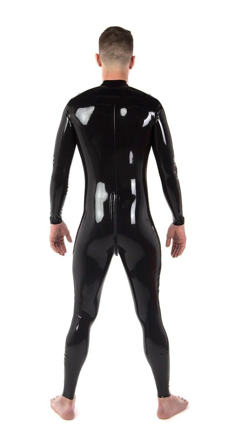 Rubber Catsuit, Front Zip Entry // Made to Order - Image 3