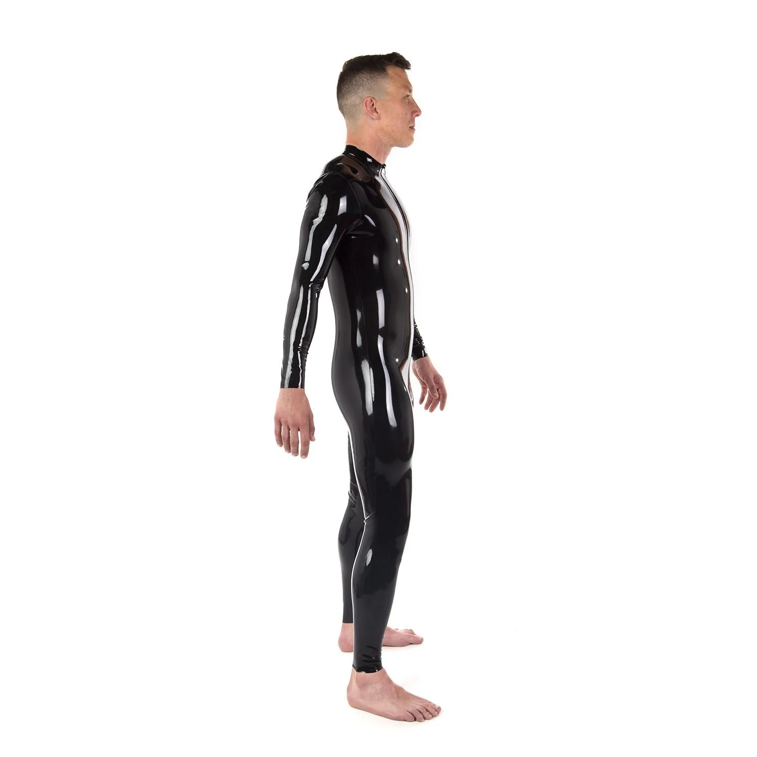 Rubber Catsuit, Front Zip Entry // Made to Order - Image 4