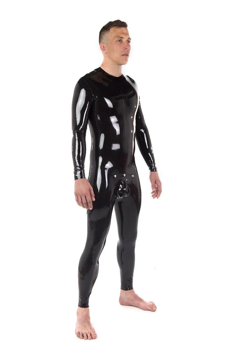 Rubber Catsuit, Neck Entry // Made to Order
