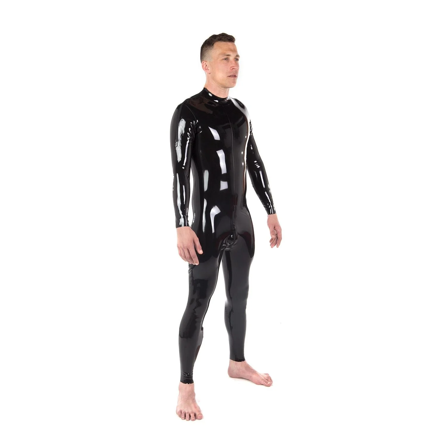 Rubber Catsuit, Shoulder Entry - Image 3