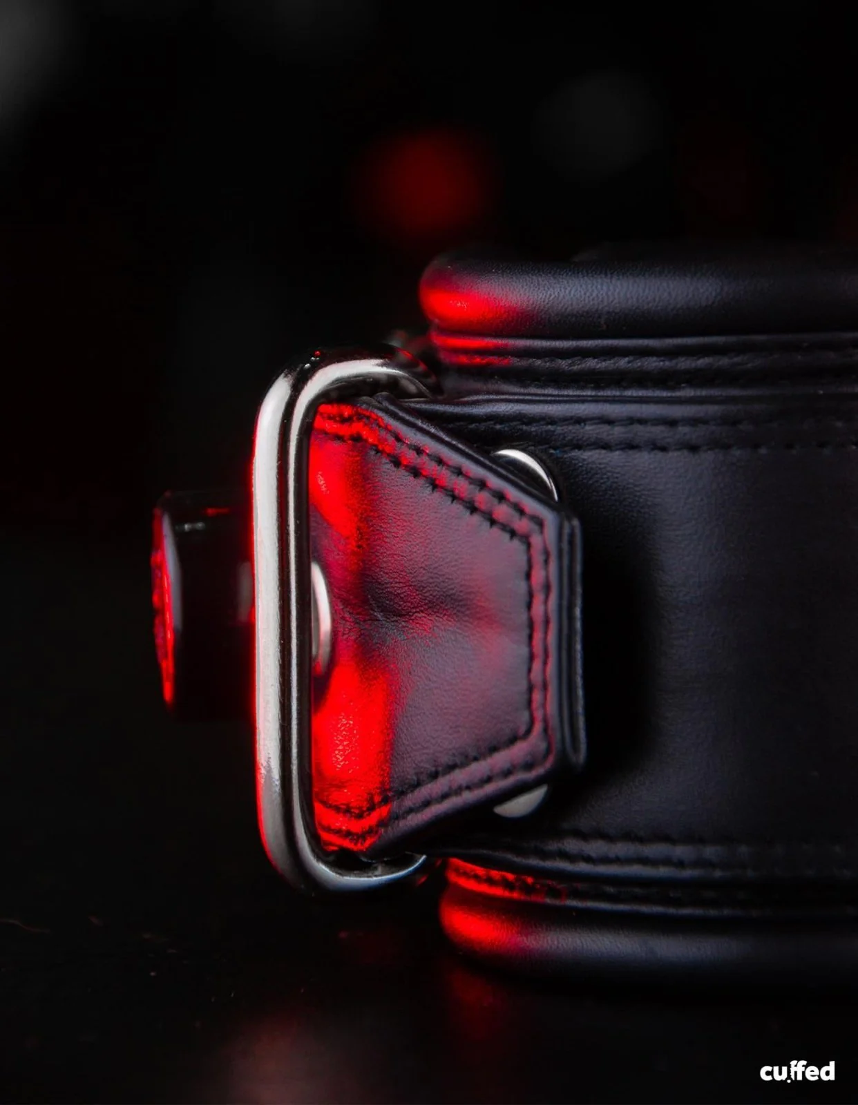 CUFFED Ankle Leathstraints, Black - Image 3