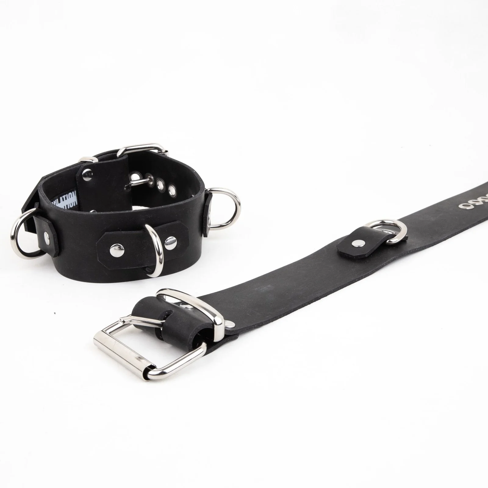 Rubber D Ring Collar - Image 2