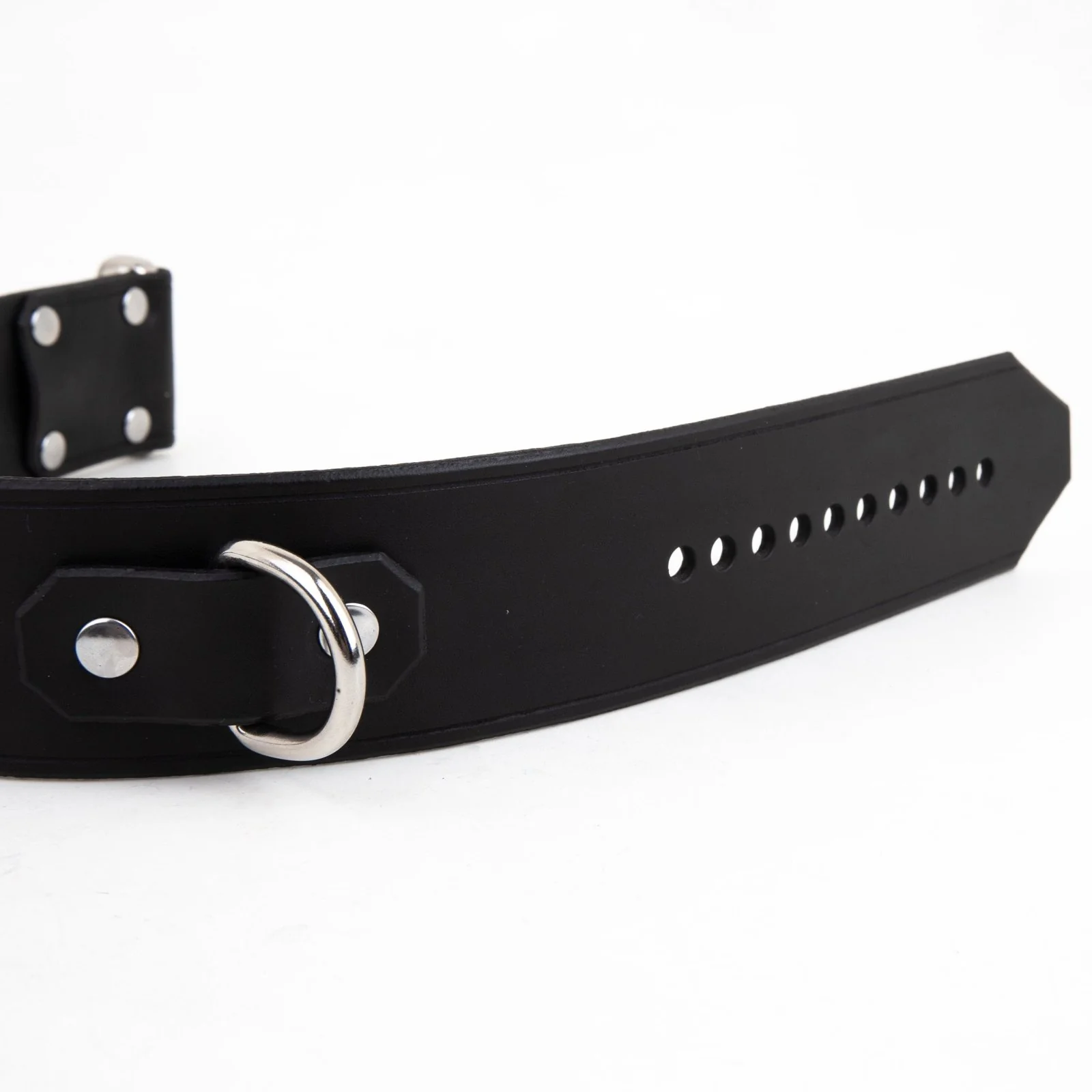 Leather D Ring Collar - Image 4