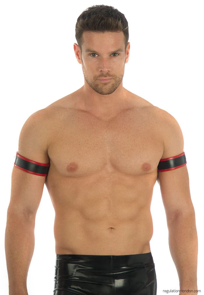 Edged Rubber Bicep Strap - Image 2