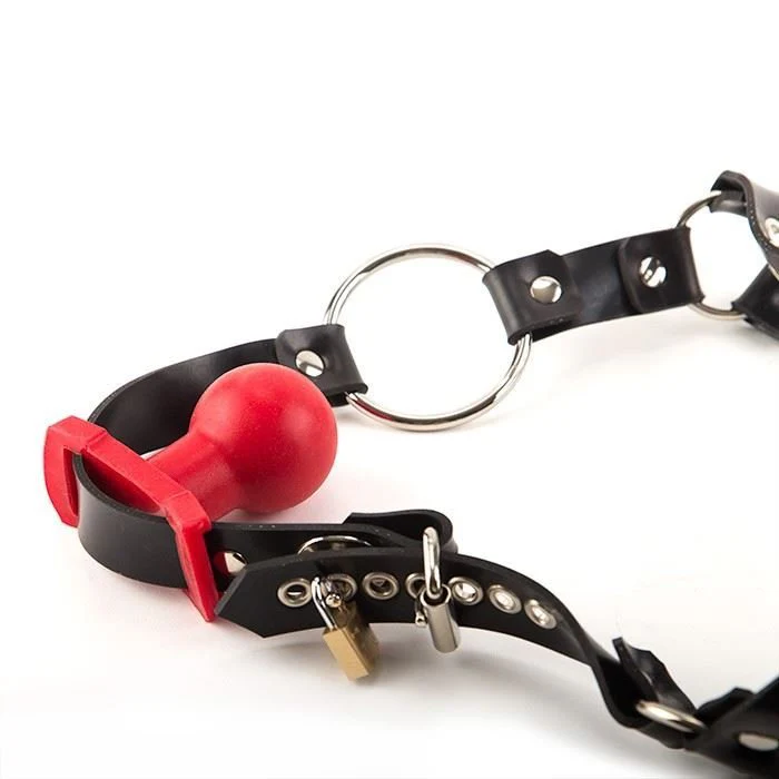 Locking Rubber Butt Plug Harness - Image 3