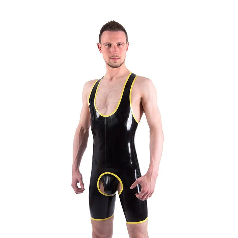 Hero - Open Crotch Singlet Suit - Image 4